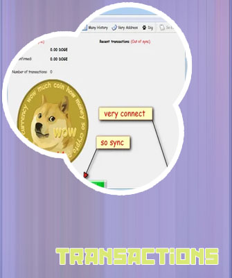 Dogecoin pending transaction