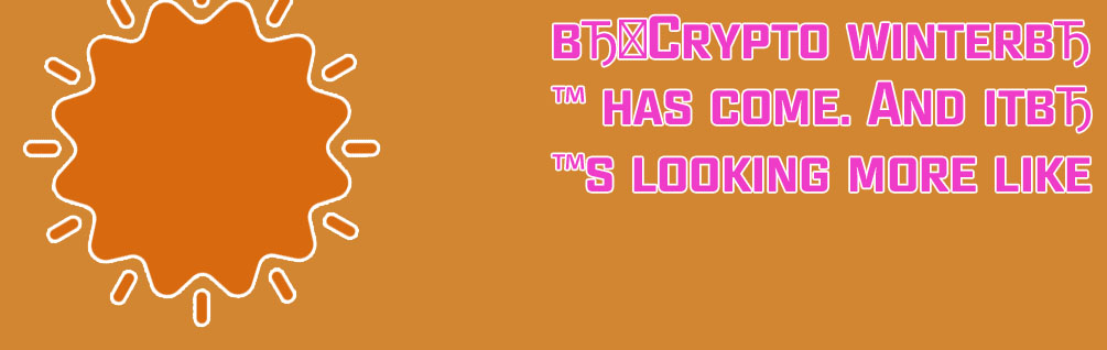 When will the crypto market go back up